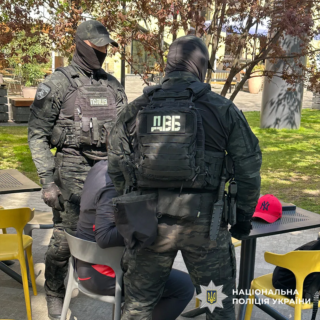 Зловмисника було затримано оперативниками ДВБ