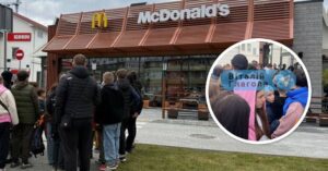 В Ужгороді відкриття McDonald’s викликало великий ажіотаж і натовпи людей