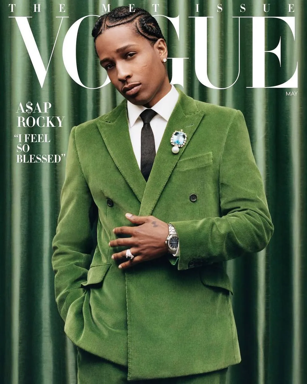 Фарелл Вільямс, A$AP Rocky, Колман Доминго та Льюїс Хемілтон на обкладинках VOGUE