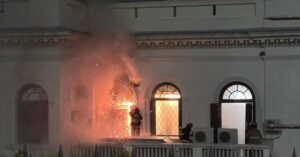 Пожежа в посольстві Росії в Уругваї: вогнеборці локалізували вогонь