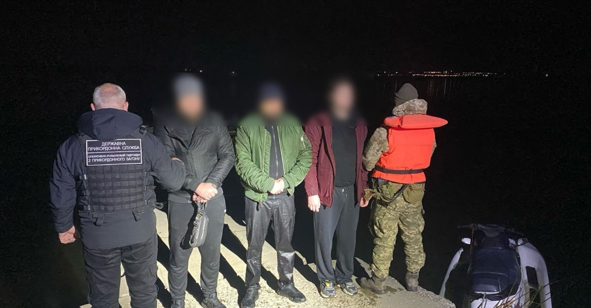 Гідроскутер перевернувся: троє намагалися нелегально перетнути кордон з Молдовою