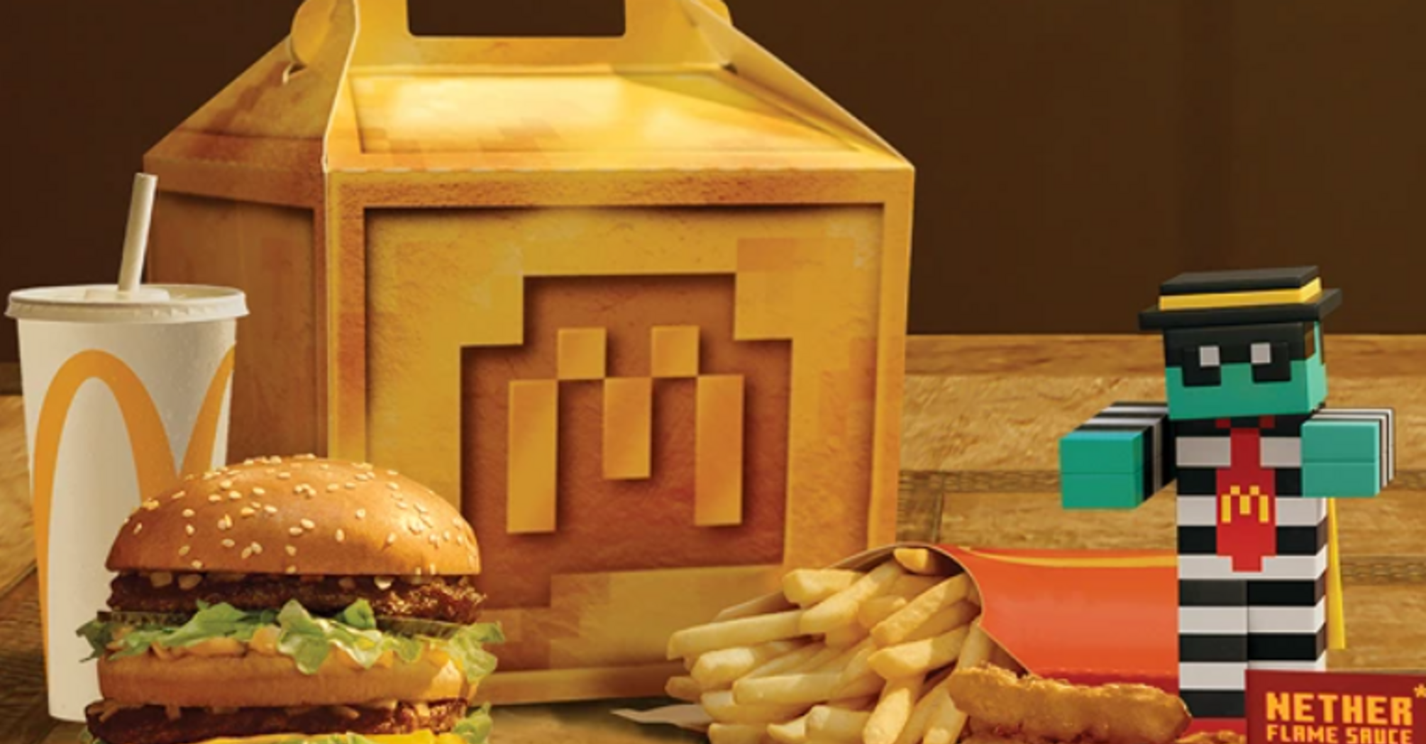 McDonald’s раптово зупинив акцію з іграшками Minecraft: їх більше не знайти