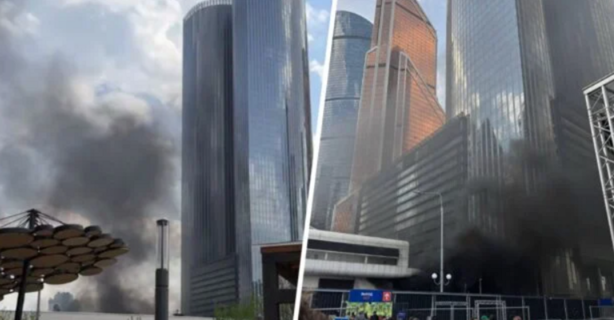 Вибухи пролунали в бізнес-центрі Москви: деталі події