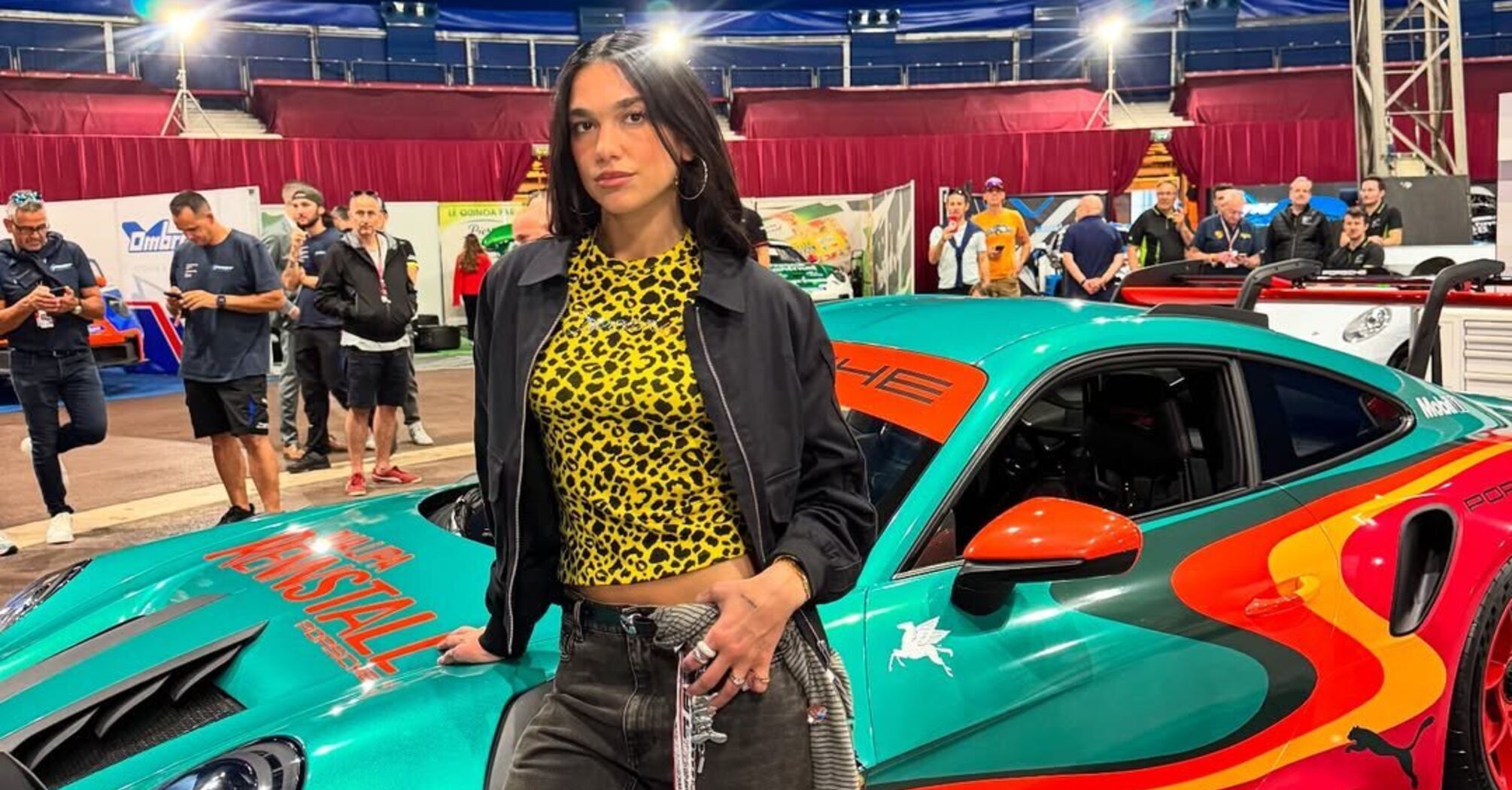 Дуа Ліпа презентувала ексклюзивний Porsche 911 GT3 RS на Гран-прі Монако