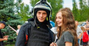 Альбіна Корж виконала роль племінниці головного героя в серіалі ''Кохання і полум’я''