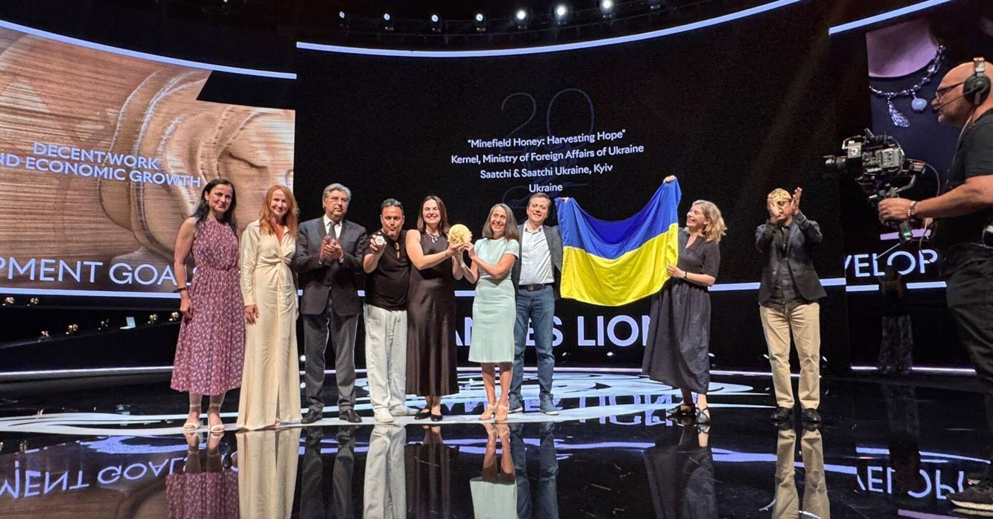 Історичне досягнення: український проєкт отримав золоту нагороду на фестивалі креативності в Каннах