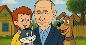Путін з'явиться в мультсеріалі ''Простоквашино''