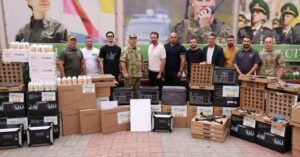 Валерій Дубіль, Віта Присяжнюк та БФ молодіжної ініціативи ''Надія'' надали підтримку Державній прикордонній службі