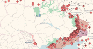 DeepState: за більше ніж тисячу днів війни Росія зайняла менше відсотка території України