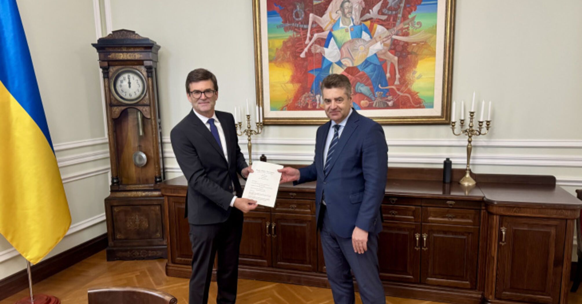 Україна та Німеччина узгодили зміцнення співпраці після призначення нового посла