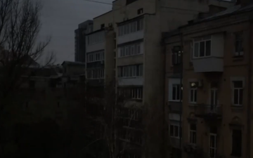 Відключення світла. Фото: скрін youtube