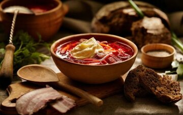Піст, борщ