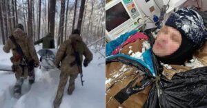 На Рівненщині прикордонники витягли з лісу двох людей, які постраждали від переохолодження