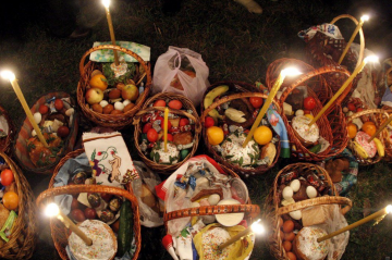 Великдень, великодній кошик, фото: УНІАН